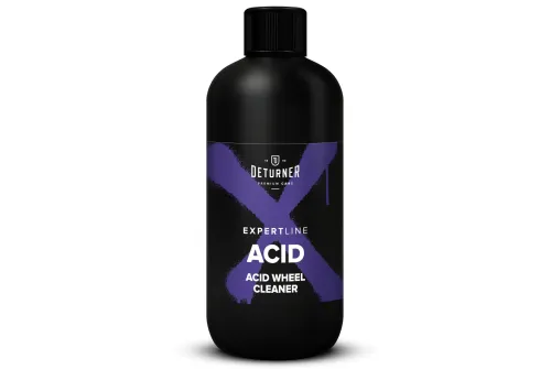 Deturner syrabaserad fälgrengöring 500ml flaska för aluminium- och stålhjul mot bromsdamm och kalk