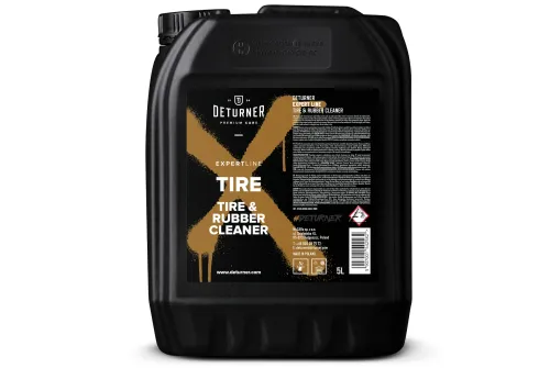 Tyre and Rubber Cleaner 5L bottle from Deturner for degreasing tyres, seals and mats