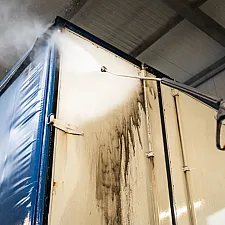 Alkaliskt Tvåkomponents Högskummande Rengöringsmedel Koncentrat 1kg för Fordon och Maskiner, K2
