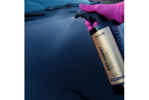 KiurLab Torkmedel 5L hydrofob snabbtorkande spraybehållare för bilvård och detailing