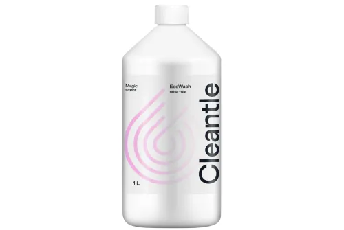 Waterless car wash EcoWash 1L bottle by Cleantle, antistatic and biodegradable formula