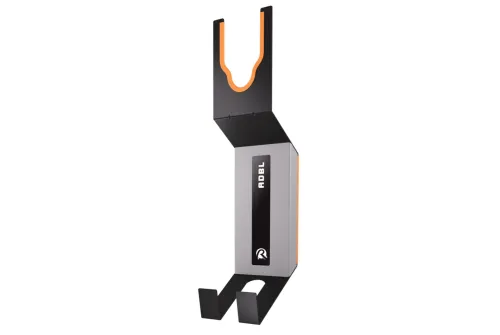Polisher wall mount with scratch-resistant rubber grip, ADBL Hang It High