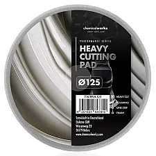 Heavy Cutting Foam Pad 125 mm Grå för Grovpolering, Hög Slitstyrka, ChemicalWorkz New