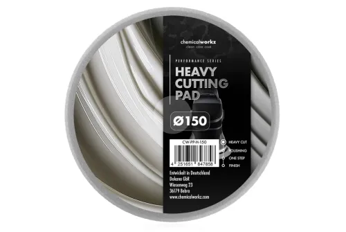 Grå Foam Pad för grovpolering 150mm med 20mm höjd och jämn värmefördelning, ChemicalWorkz New