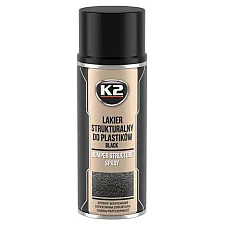 Quick-Drying Bumper Structure Spray Paint 400ml No Primer Required Durable Finish, K2