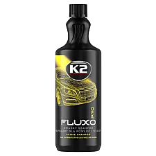 Bilschampo Fluxo Pro 1L Lågt Skum Surt pH Keramisk Beläggning Säker, K2