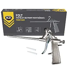 Skumpistol för Monteringsskum Standardgänga Aluminiumkropp Justerbart Flöde, K2