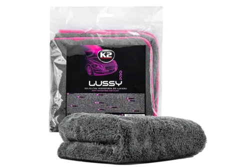 K2 Microfiber Polerduk 40x40 cm 1200 GSM med sömlösa repfria kanter för bildetailing