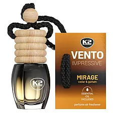 Bilparfym Vento Impressive 8ml Cederträ Gurjum Träkorksdoft, K2