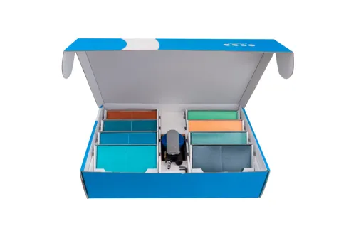 Sanding machine with Assilex and Buflex sanding belts for headlights and car paint, Kovax