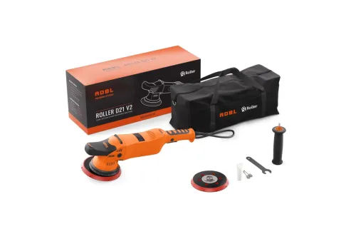 ADBL Roller D21 V2 DA Polisher with 21mm throw, soft start and adjustable backing plates