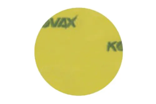 Sanding disc film 77mm P240 from Kovax Maxfilm with double anti-clog layer for metal and primer