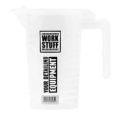Mätbägare 100ml Kemikaliebeständig med Lock och Sil, WORK STUFF