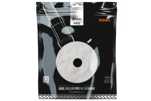 Microfibre polishing pad 150mm from ADBL for DA and rotary polishers, curve-adapting design