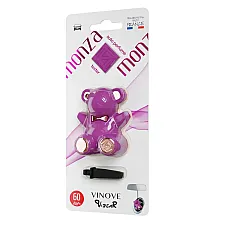 Car Air Freshener Pineapple Peach Chocolate 90-Day Duration, Vinove ViBear Monza