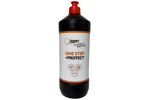 Honey Combination One Step Compound 1L flaska för repborttagning, färgförbättring och hydrofobt skydd på billack