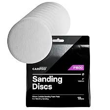 Sanding Discs 127mm 1500 Grit Anti-Clog Wet/Dry SIC, CarPro CQuartz