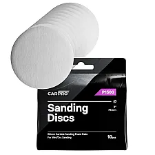 Sanding Discs SIC 76mm 1500 Grit Anti-Clogging for Wet & Dry Sanding, CarPro CQuartz