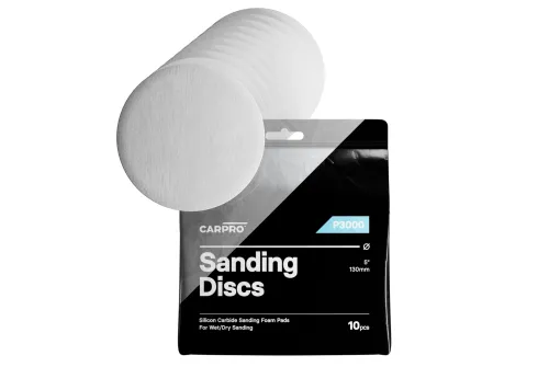 Sanding discs SIC 127mm 3000 grit from CarPro CQuartz, 10-pack for wet and dry sanding
