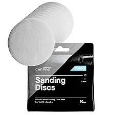 Sanding Discs 76mm 3000 Grit Anti-Clogging Wet/Dry D/A SIC, CarPro CQuartz