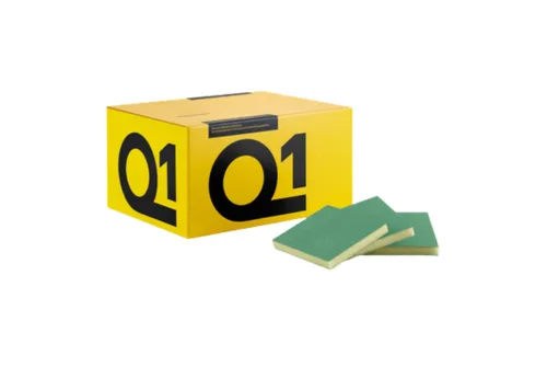 Dubbelsidig superfint slipningssvamp 600/800/1000 korn, våt/torr, 13mm tjock, Q1