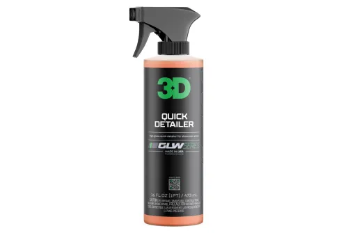 Quick Detailer GLW Series 473 ml sprayflaska för lack, glas, krom och plast från 3D Car Care
