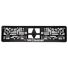3D License Plate Frame MrCleaner Logo, Adds Style, Police Avoidance, Ramka 3D Mrcleaner.pl