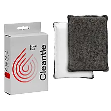 Scrub Pad for Car Interior Double-Sided High Absorption 300 Washes 14x10x3 cm, Cleantle