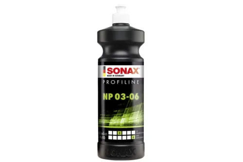 Sonax NP 03/06 Polish 1L flaska för enstegskorrigering av billack med cut 3 och gloss 6
