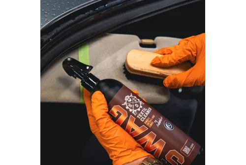 SWAG Fabric Cleaner 500ml bottle for removing protein and nicotine stains from vehicle upholstery