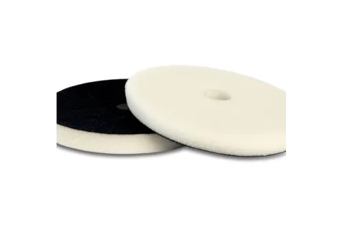 Vit Royal Pads U-Thin Ultimate Cut poleringspad med öppen cellstruktur och låg profil för lackkorrigering