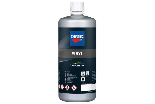 Cartec Vinyl plast- och gummiuppfräschare 1 liter med satinfinish och UV-skydd för bilvård