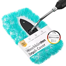 Tvättborstöverdrag V2 Velour Microfiber 17x25cm Turkos, ChemicalWorkz New