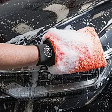 Microfibre Car Wash Mitt with High Absorption, Scratch-Safe and Non-Slip Fit, K2