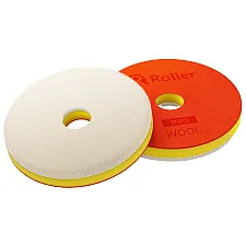 Wool Polishing Pad Short-Fibre 125mm Heat-Reducing Flexible Backing Plate, ADBL
