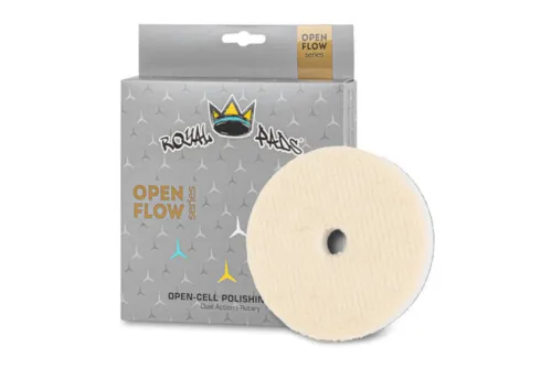Ullpolerpad WoolZilla 80mm från Royal Pads med 85% naturlig ull för skär- och finishpolering