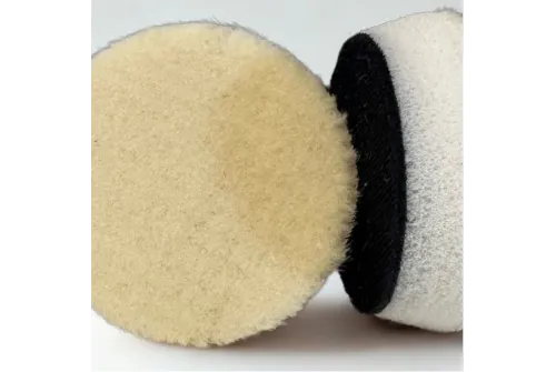 Royal Pads Hybrid Ullpoleringspad WoolZilla 50/60mm med 85% naturlig ull för hög skärkraft