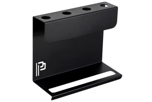 Metal holder for brushes and bottles, zinc-coated and powder-coated, 22x17cm from Poka Premium 2