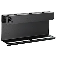 Metal Holder for 7 Detailing Brushes and 4 Bottles, Powder-Coated Scratch-Resistant, Poka Premium 2