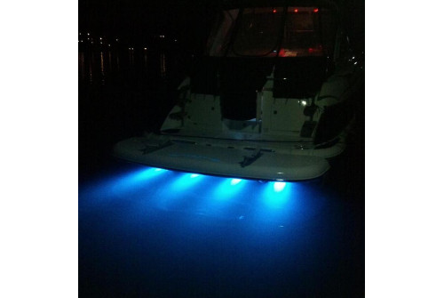 Amphibian Underwater Lights, 6 LED, green