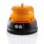 Magnetic Warning Light, battery operated 2x9V, orange