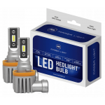 H8 / H11 CSP LED, CE E9, 4000 LM 6000K CANBUS, 2 lamps