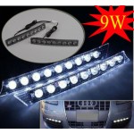 DRL Audi style, 9 x 1W SMD LED
