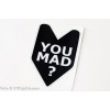 Sticker JDM "You Mad?" reflex, 155x110mm