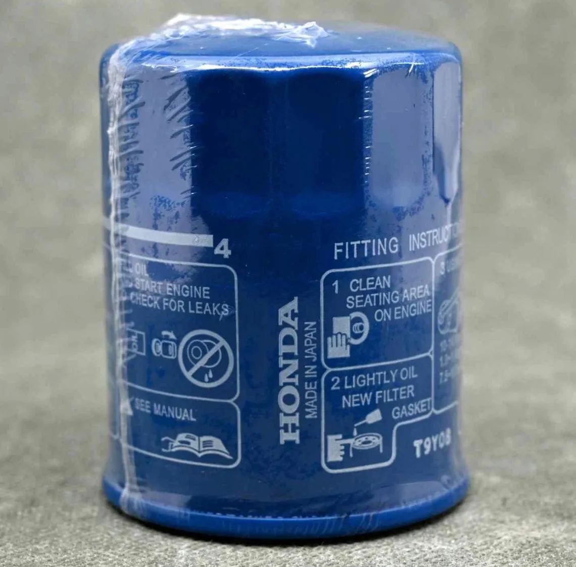 Oil Filter, Genuine, OE 15400-RTA-003, Honda