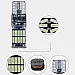 T10 5W5 powerfull LED Canbus (26xSMD 4014), 2 in each pack