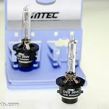 HID Xenon Bulb Kit, D2S, 6000K Aqua Blue White, Mtec