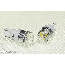 LED-lampa, T10 5W5 194 168, Canbus Felfri, 1W Vit Xenon Look Kit (2 st), Mtec
