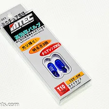Bulb Kit, T10 5W Blue White, 2 Pcs, Mtec