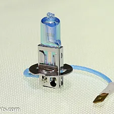 Halogen Bulbs, H3 100W 4750K Blue White, Mtec